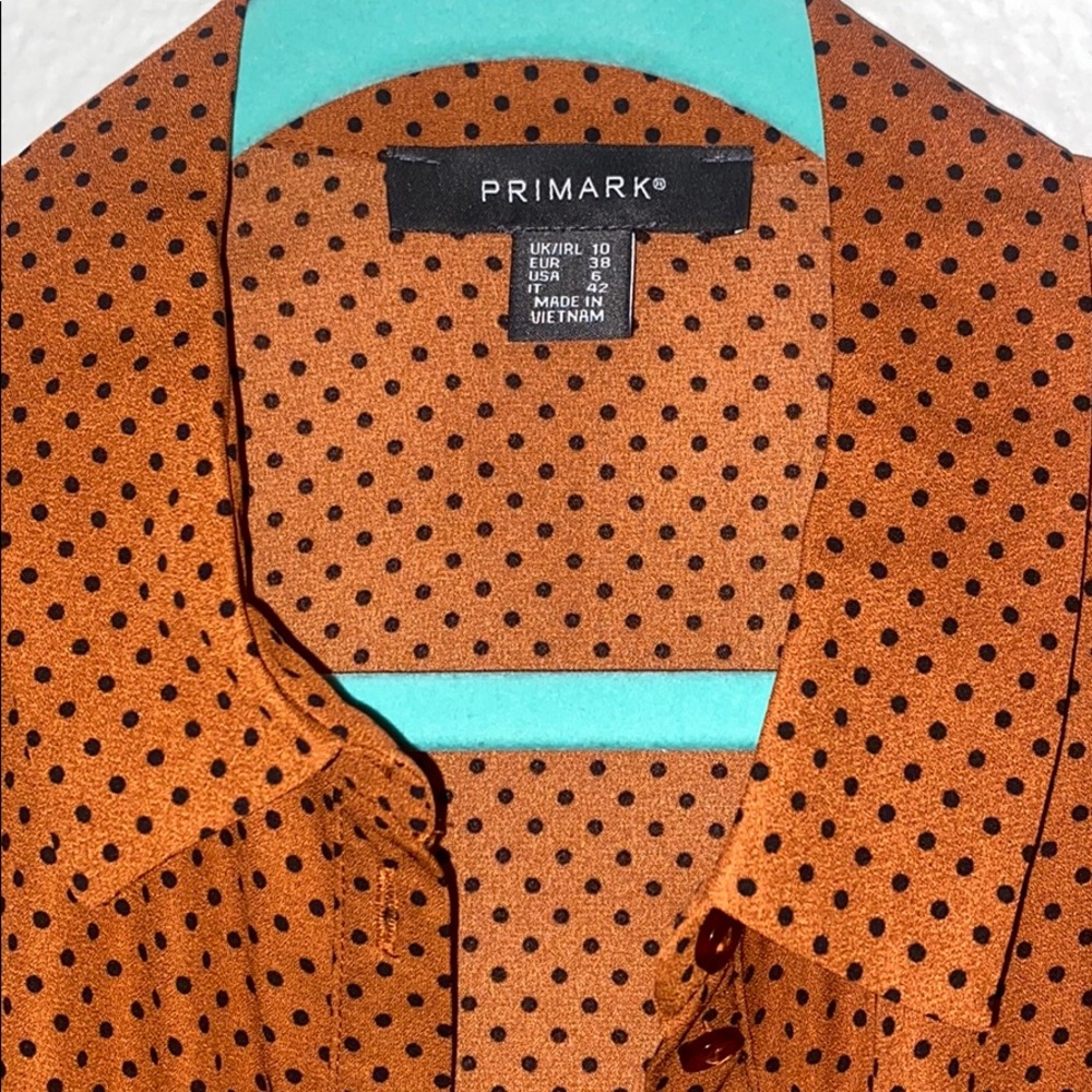 Polka dot button down - Picture 2 of 4